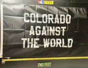 Colorado Flag FREE SHIPPING Against The World B Beer Dorm Room Sign USA 3x5'