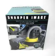 Sharper Image Portable Multi-Function 12 V Motor Green Wet & Dry Auto Vacuum