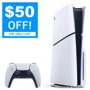 SONY PS5 PlayStation 5 Slim Console Disc Edition - White