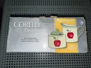 Corelle Coordinates Apple Bounty Cream Pitcher and Sugar Bowl Set New
