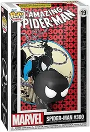 Funko PoP! Marvel Comics - Spider-Man #300 US Exclusive Vinyl Cover Figure, 8.82-Inch Height