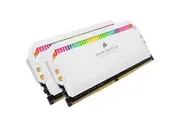 CORSAIR Dominator Platinum RGB 16GB 2x8GB DDR4 3200MHz C16 1.35V UDIMM XMP 2.0 White Heatspreaders Desktop PC Gaming Memory