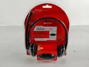 New Microsoft LX-1000 LifeChat Binaural Headset w/ Adjustable Boom Mic