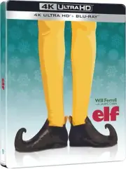 ELF (2003) Will Ferrell James Caan 4K UHD Blu-Ray Steelbook BRAND NEW
