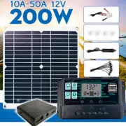 (100A)200W 12V Solar Panel Monocrystalline Silicon High Output Efficiency 2 ZO