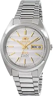 [ORIENT] TriStar Mens Classical Automatic Textured Silver Dial Watch AB00007W, Silver, Classic