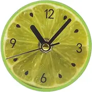 HOODANCOS Small Cylinder Fridge Magnets Timer Kitchen Refrigerator Clock Magnet Lemon Pattern Sticker Clock