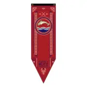 GoT Flag Decor Bar Party Games Hanging Ornaments Cosplay Movie Accessories H