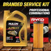 Ryco Oil Filter 5L APX5W20C5 Engine Oil Service Kit for Chrysler 300 LX V6 12-On