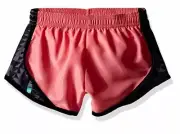 Soffe Girls' Big Printed Team Shorty, Strawberry Pink/Fiesta Rhythm/Black, X-S