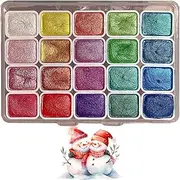 Portable Watercolor - Kids Watercolor Painting Set | Watercolor Set | 20 Colors Watercolor Paint | Art Paints Kit for Beginners Drawing Enthusiasts and Artists