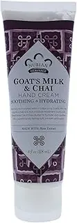 Nubian Heritage Hand Cream, Goat Milk and Chai, 4 Ounce