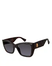 Kurt Geiger London Rectangle Sunglasses, 54mm