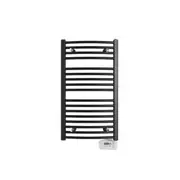 Purmo 300 x 638 x 500mm Black Tahiti Surf Electrical Towel Rail