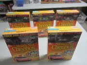 2001 HONEYNUT CHEERIOS CEREAL SEALED FULL BOXES DODGE COUNTDOWN DAYTONA SET OF 5
