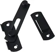 Stainless Steel Matte Black Door Lock Slide Gate Latch Tiny Door Bolt