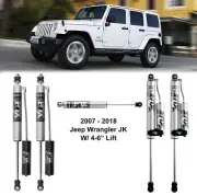 Fox Shox 4-6" Lift Front Rear Shocks Stabilizer Fits 2007-2018 Jeep Wrangler JK (for: Jeep)