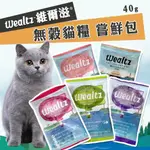 【旺旺生活】WEALTZ 維爾滋 ∣嚐鮮包∣ 40G 天然無穀貓飼料 韓國品牌飼料 寵物飼料 貓糧【免運】