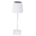 (White )Cordless LED Table Lamp Metal Touch Table Lamp Portable Rechargeable AU