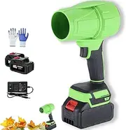 Seese Pro Blower, Seese Cordless Leaf Blower Handheld, Super Power Air Duster for Patio Cleaning, Lawn Care, Blowing Leaves, Dust Removal (2Pcs-Battery)