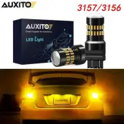 AUXITO 4300K Amber 3157 3156 LED DRL Turn Signal Parking Light Tail Corner Bulbs (for: Volkswagen)