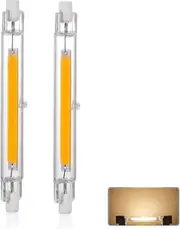 R7s Led Bulb 118mm 30w Dimmable, Warm White 3000k 3000lm, Linear Replace J118 300w Halogen Lamp, 360