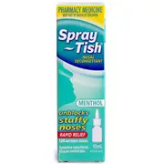 Spray Tish Menthol Metered Dose Pump Spray X 120 Doses