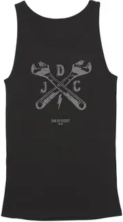 John Doe Classics Ladies Tank Top, black, Size XS for Women