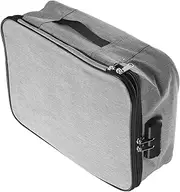 GLSTOY Fireproof Storage Box Multi-Layer Travel Passport Holder Collapsible File Storage Bag Household Document Case Certificate Organizer Multi-Layer Passport Holder File Case File Bag