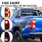 Tail Light Rear Brake Lamp For Toyota Hilux SR SR5 2015-2021 LH LED Red&Clear