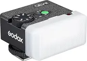 Godox iM30 Mini Flash with Diffuser for Canon, Nikon, Sony, Fuji, Olympus Single-Contact Hotshoe Cameras, Godox camera flash with Diffusion Dome Speedlite GN15, 7-Level Power Adjustment, 230 Flashes