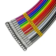 HEL Performance - Braided Brake Lines Honda Civic EK/EM1 (Rear Disk Brakes)