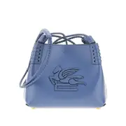 [ETRO] ETRO Mini 'Libra' leather shopping bag Woman One Size One Size Blue