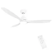 52 Inch Ceiling Fan with Light, Outdoor Ceiling Fan with Remote, Reversible M...
