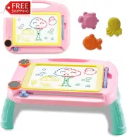 PELOSTA Magnetic Drawing Board Toy for Kids,Magna Erasable Doodle Board for 3-6