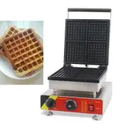110V Electric Non-stick 4Pcs Square Waffle Maker Making Machine Commercial/Home