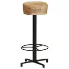 2x Solid Mango Wood Bar Pub Kitchen Counter Stool Chair Multi Sizes vidaXL