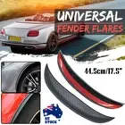Rubber Mud Flaps Splash Guard Arch extension Carbon Fiber Mudflaps Auto NEW