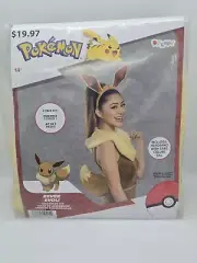 Pokemon EEVEE Halloween Con Costume Accessory Kit Adult Size Headband Tail
