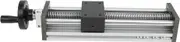 Linear Guide Sliding Table, Anodized Aluminum Alloy Slide Linear Stage with High Strength for Lathes for Engineer(EBX1610)