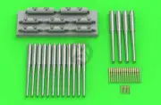 Master 1/350 French Danton-class Battleship Gun Barrels (Hobby Boss) SM-350-097