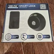 DELTA Home Security Smart Lock DEADBOLT (WUN-AXDB-25) App , Finger Sensor NEW