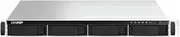 QNAP 4-Bay 1U rackmount NAS, Intel Celeron N5105/N5095 quad-core, burst up to 2.9GHz, 4GB DDR4 RAM