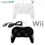 For Classic Wii U/Wii Remote Retro Pro Controller Gamepad Wired Classic Joystick