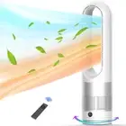 Bladeless Heater and Fan Combo, All the Season, 80° Oscillating with Remote a...