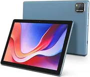 10.1 inch Tablet, 64GB ROM, 1TB Expandable, 6000mAh Battery, Wi-Fi 6, Quad-Core, 2MP+8MP Dual Camera, Bluetooth, IPS Screen