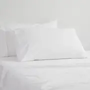 Logan & Mason Poly/Cotton Percale Sheet Set