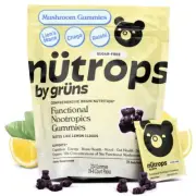 Nutrops Sugar-Free Functional Nootropics Mushroom Gummies for adult Herbal Br...