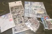 135+ Pc Vintage Ephemera Junk Journal Scrapbook Stickers Paper Labels Tickets