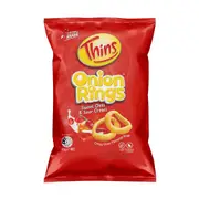 Thins Onion Rings Sweet Chilli & Sour Cream 45g x 12